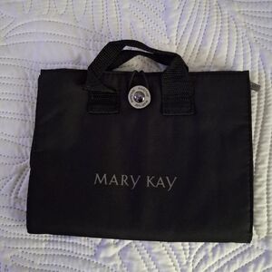 Mary Kay Black Nylon Makeup Case